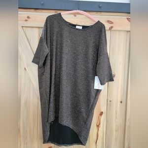 Lularoe Gold Sparkle Irma